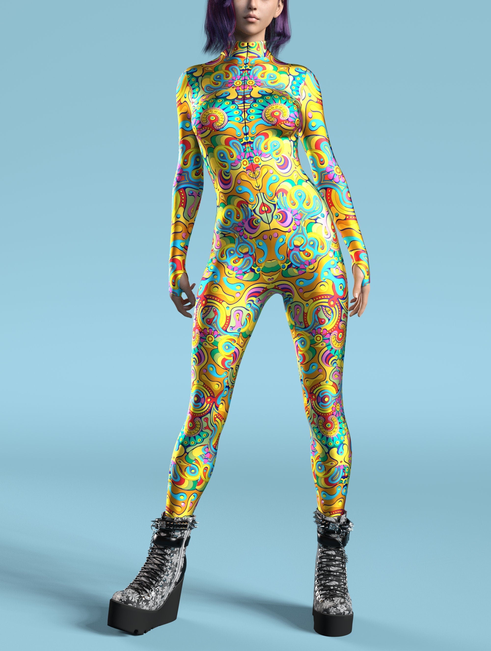 Happy Hippie Costume 6