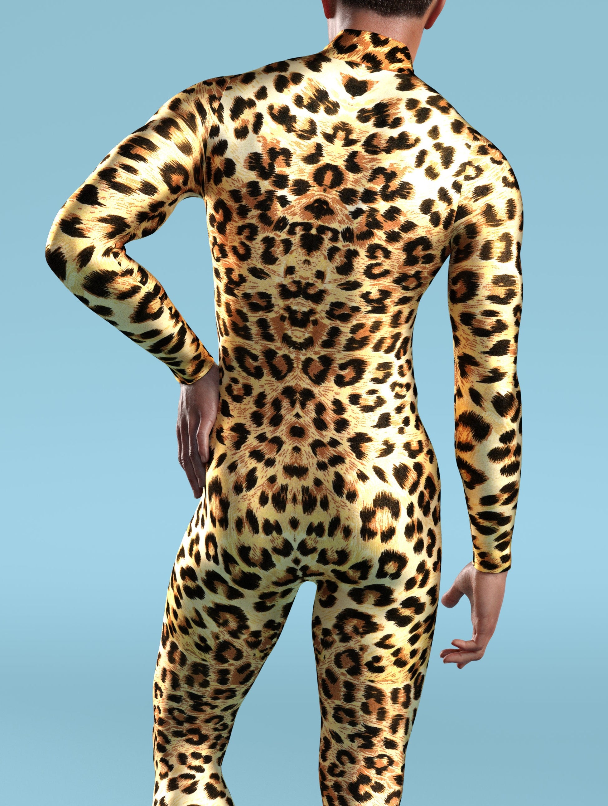 Cheetah Male Costume 2