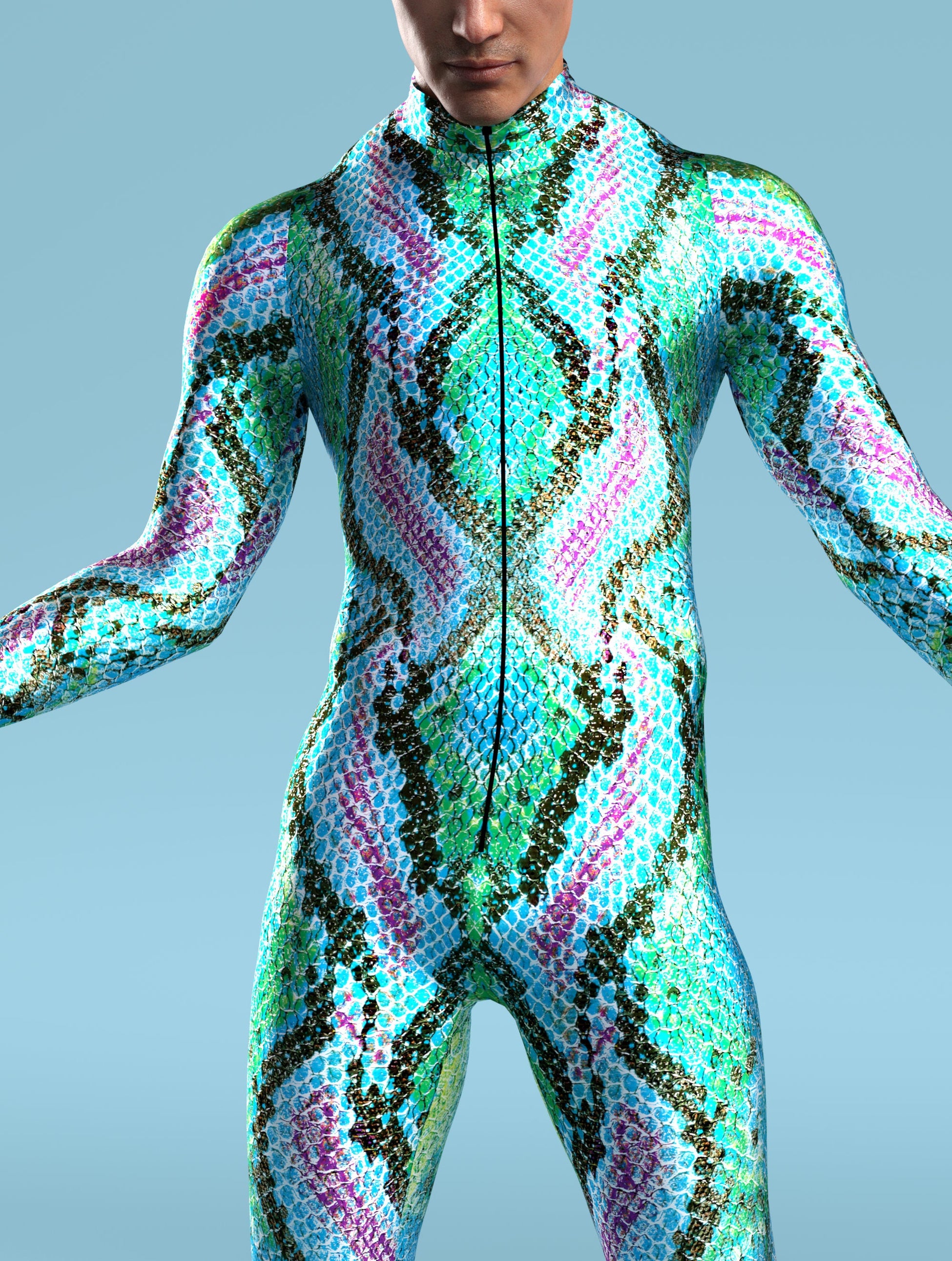 Crocodile Dundy Male Costume 1