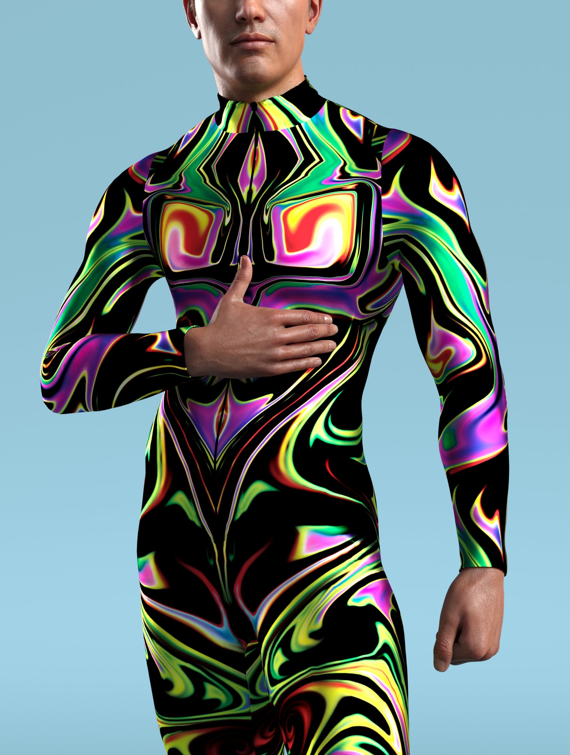 Dark Liquid Male Costume 1
