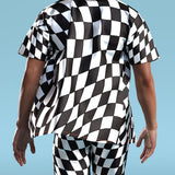 Liquid Chess Male Shirt
