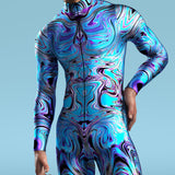 Waving Psychedelism Male Costume