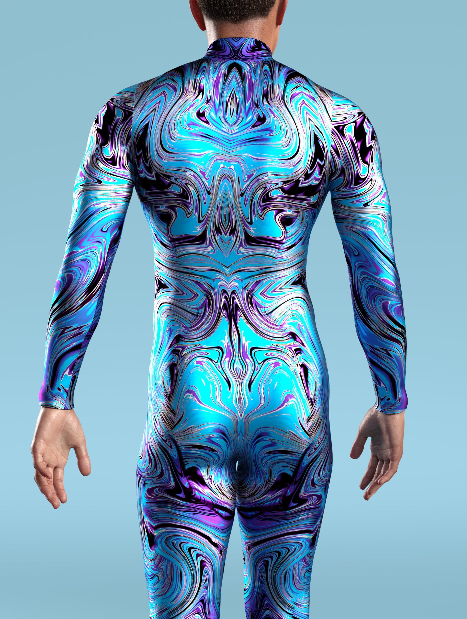 Waving Psychedelism Male Costume 2