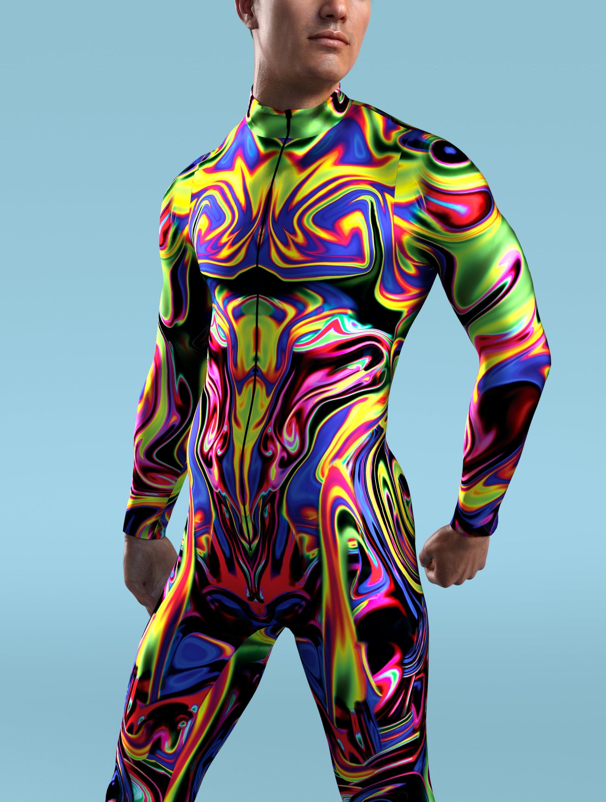 Stranger Morph Male Costume 1