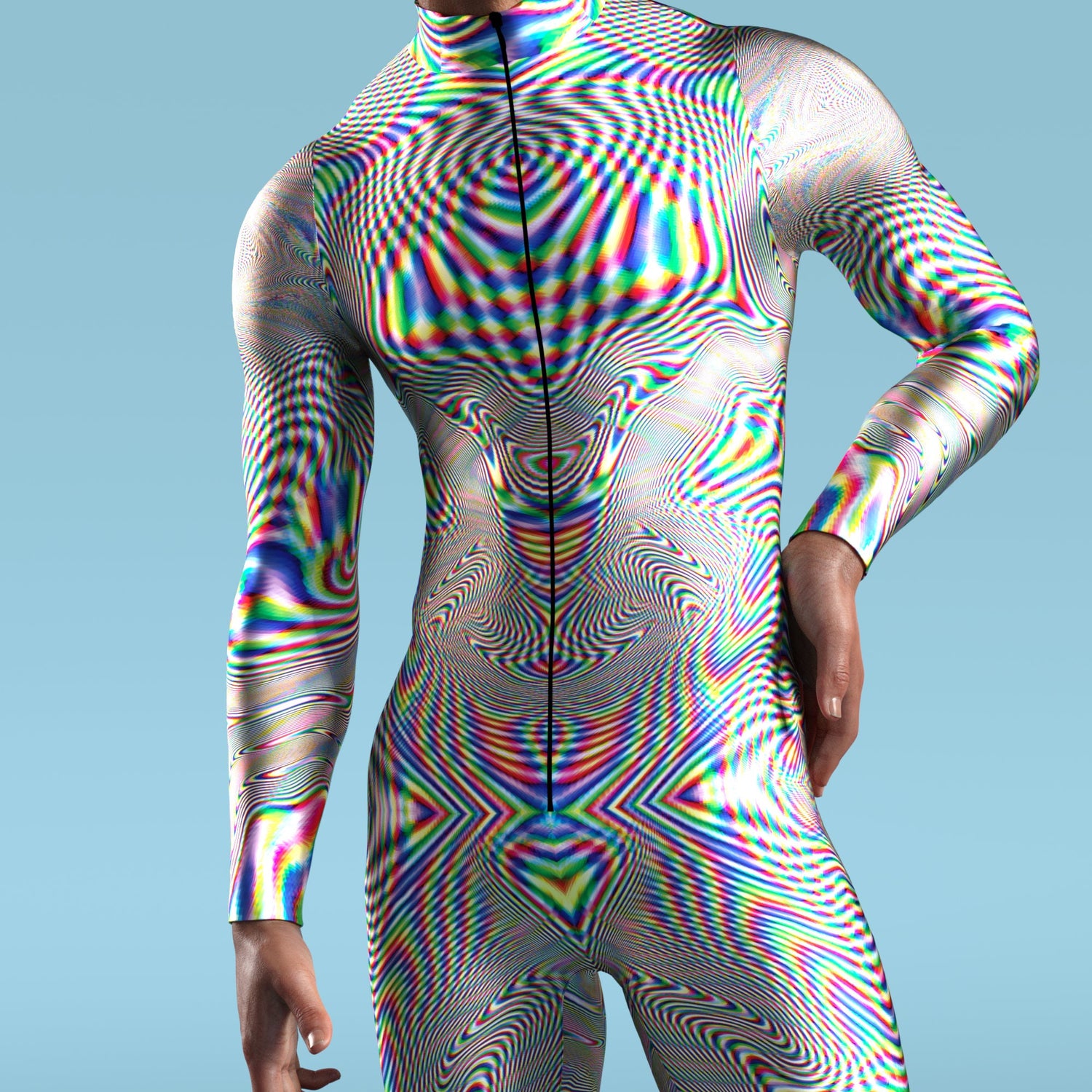 Glitcher Male Costume