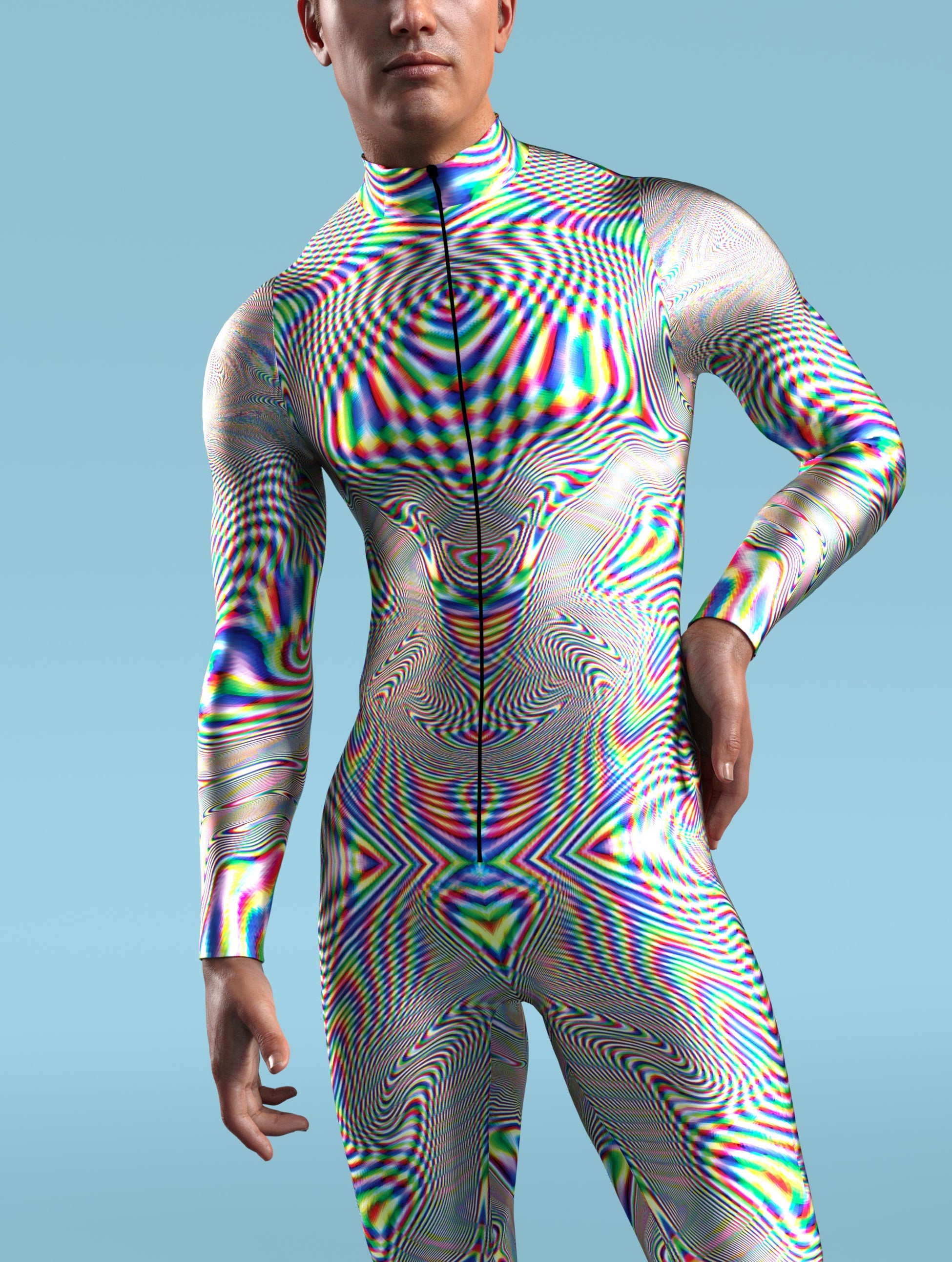 Glitcher Male Costume 1