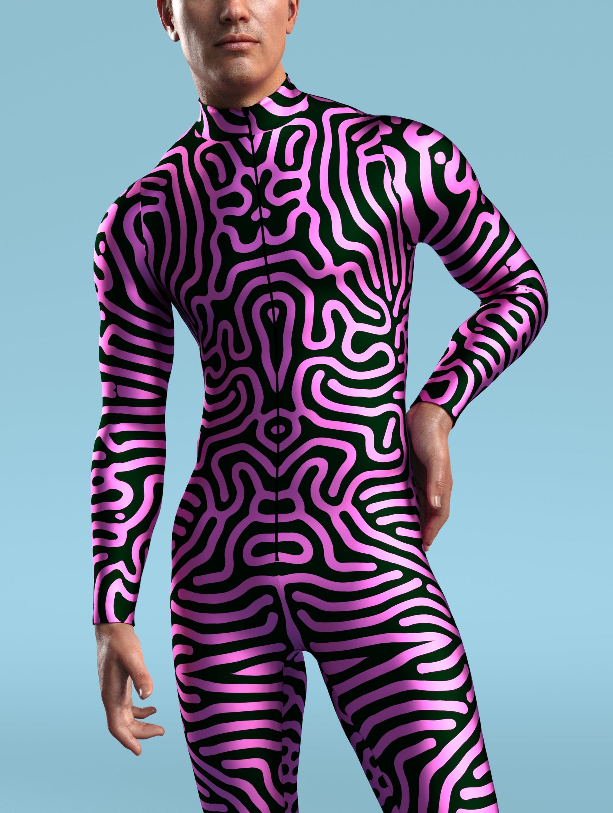 Brainy Pink Male Costume 1