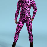 Zebrine Skin Pink Male Costume