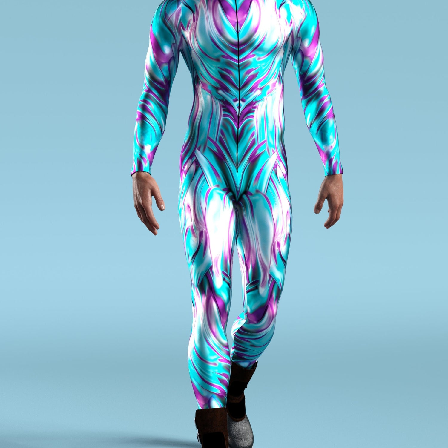 Shattered Nova Male Costume Lycra
