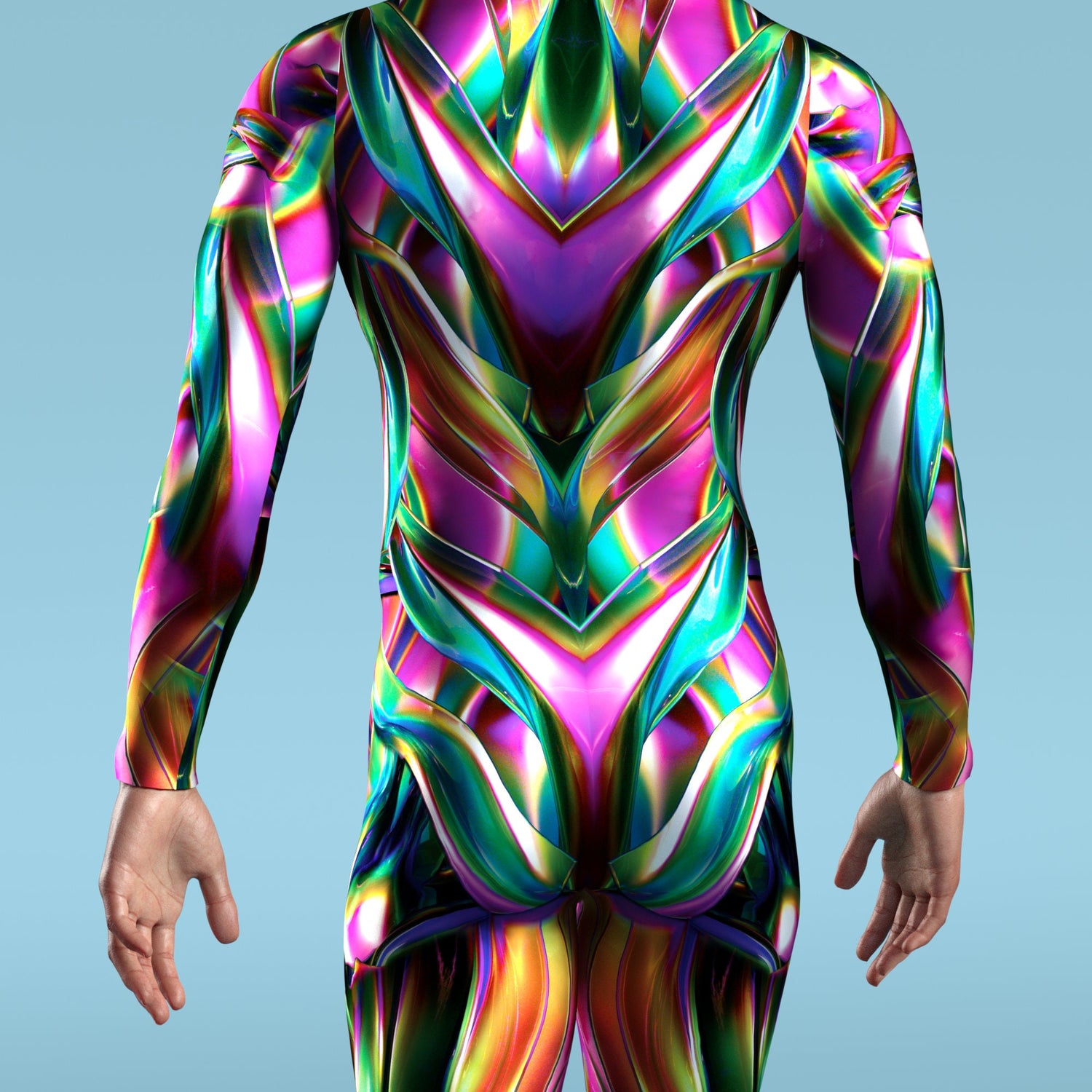 Celestial Insectum Male Costume Green