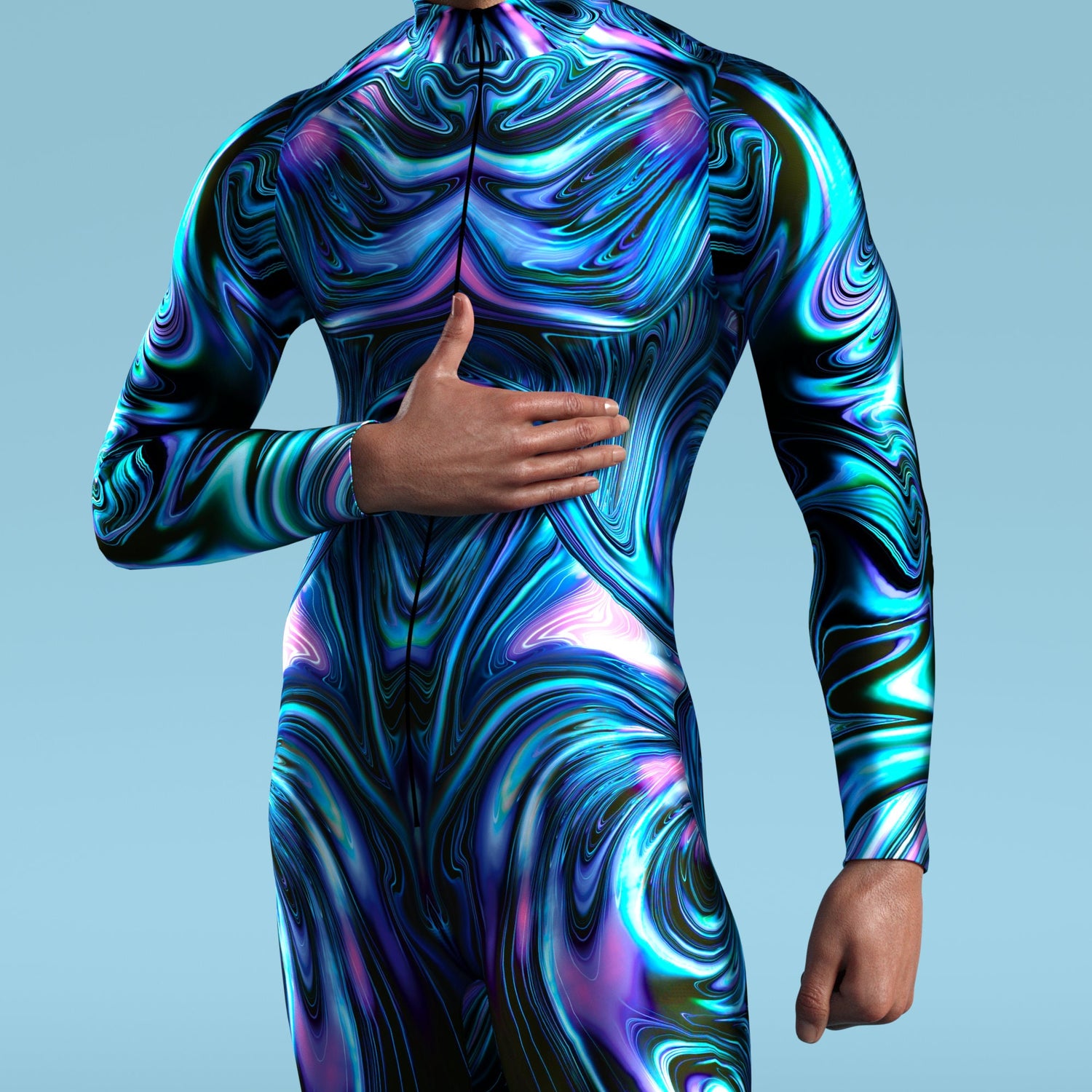 Frost Thing Male Costume