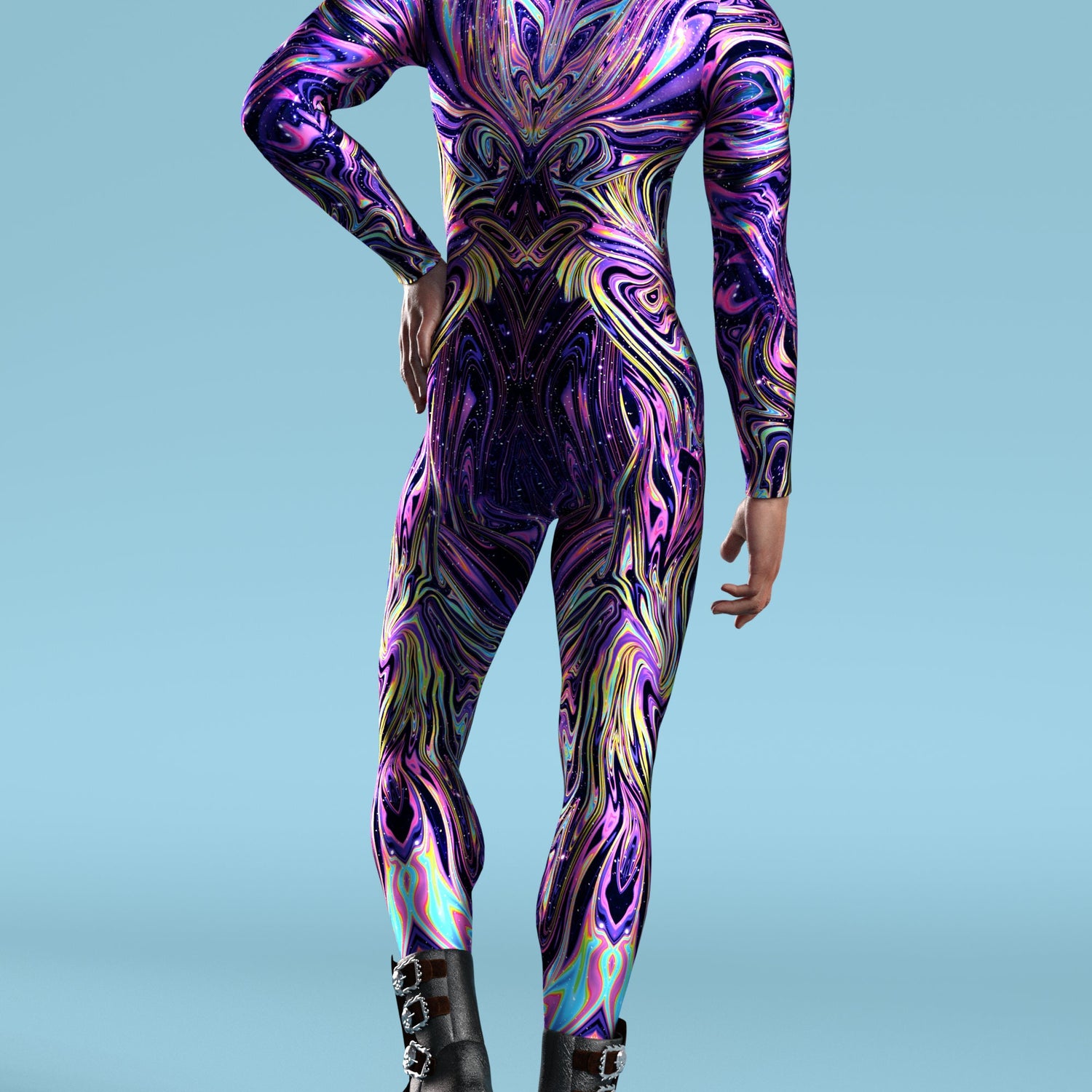 Cosmic Sentry Male Costume Lycra