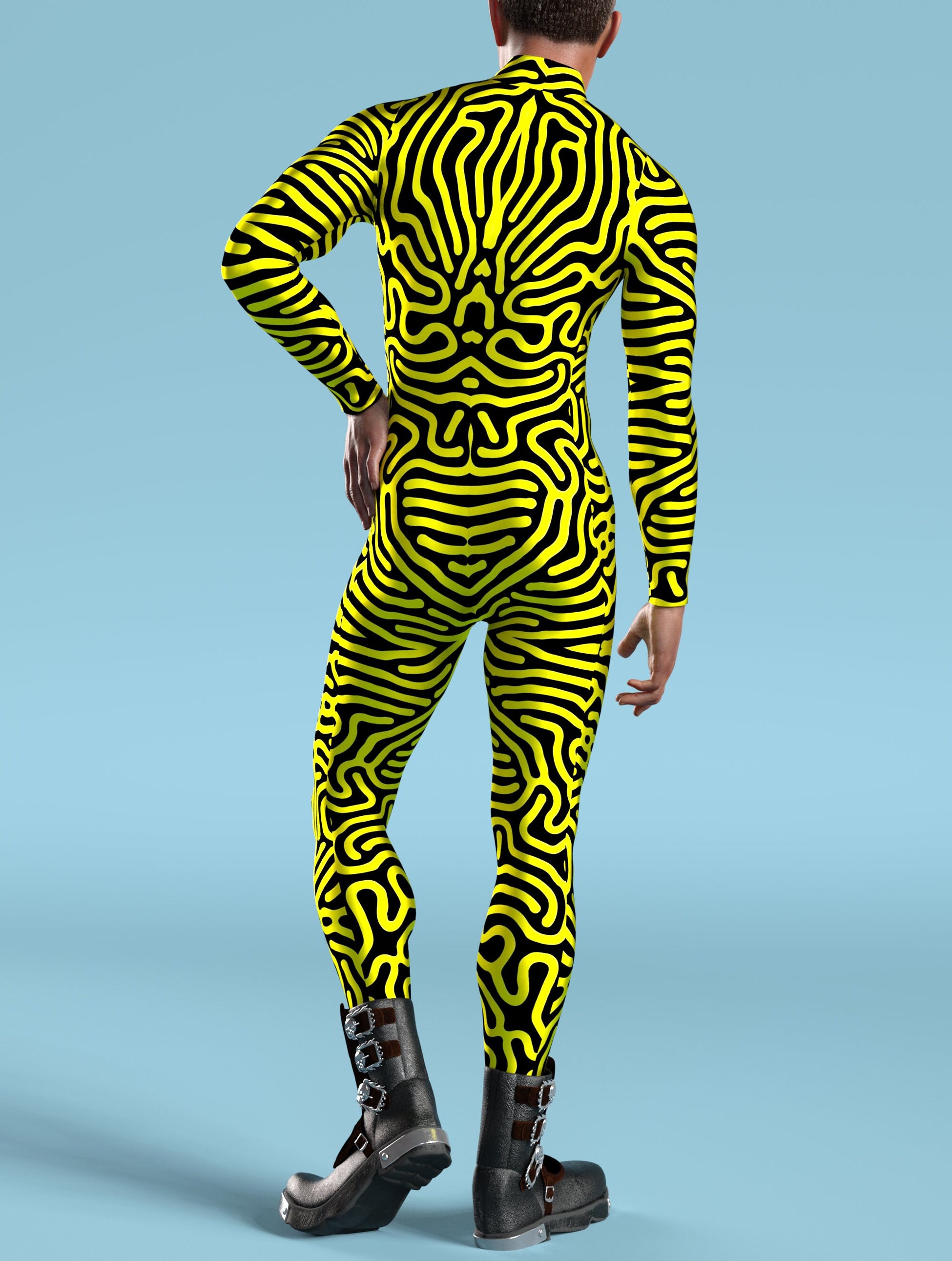 Brainy Yellow Male Costume 2