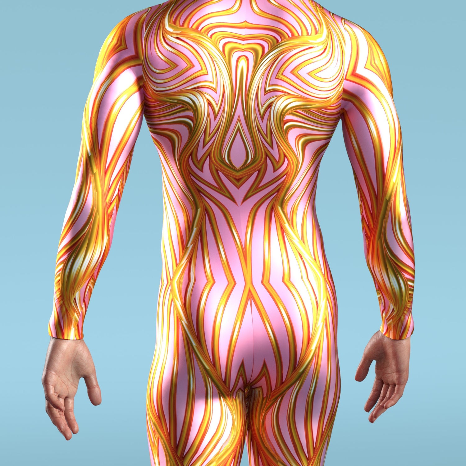 Pinkatorium Male Costume Pink