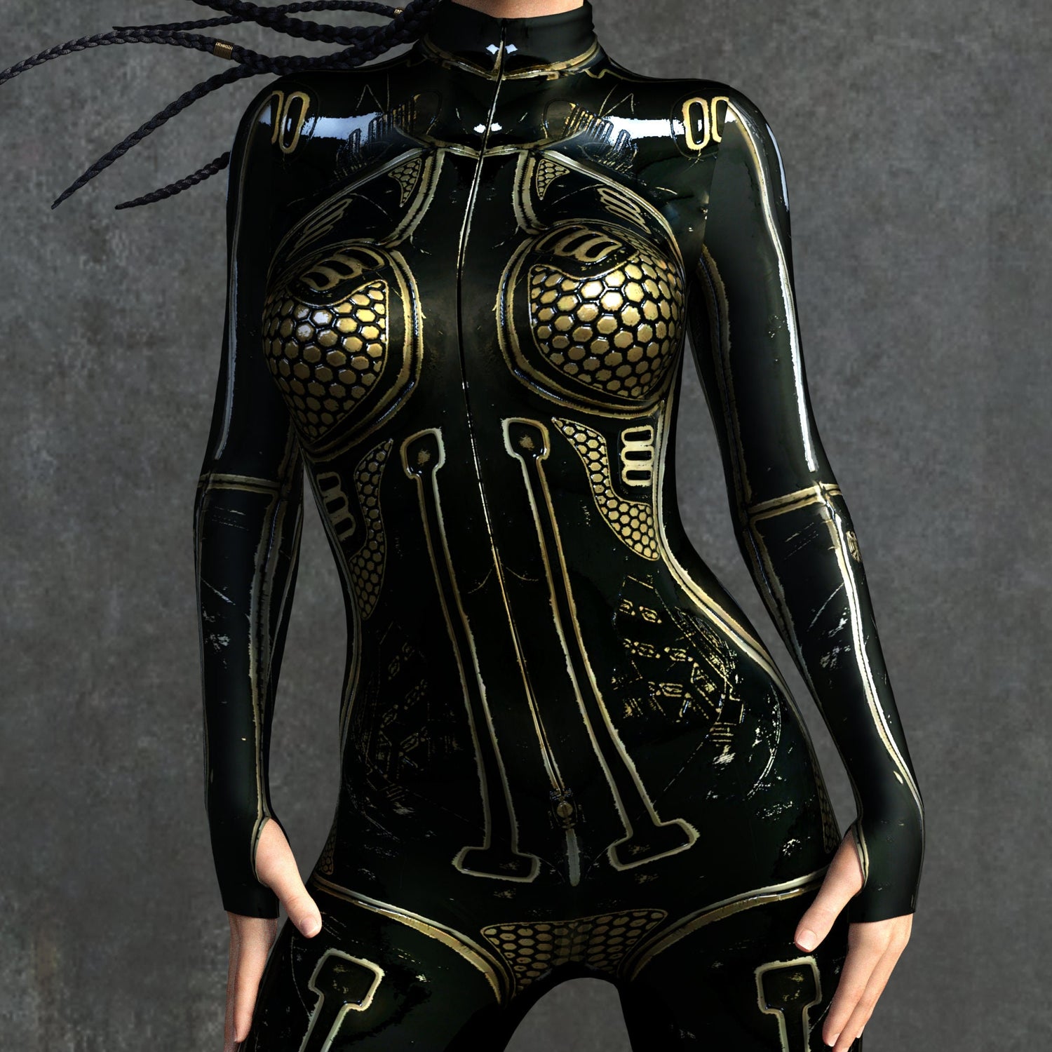 Ghost In The Cage Costume