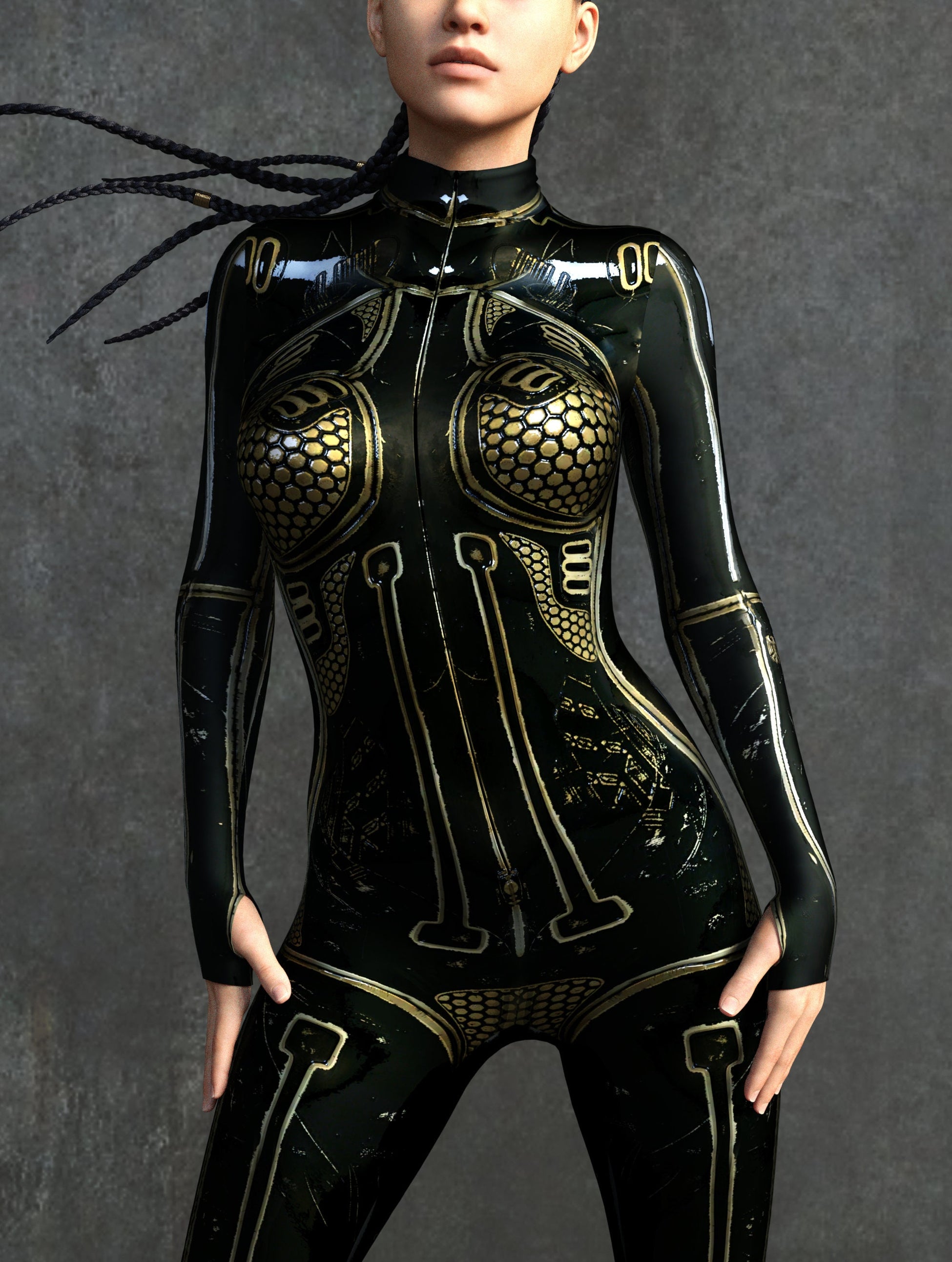 Ghost In The Cage Costume 1