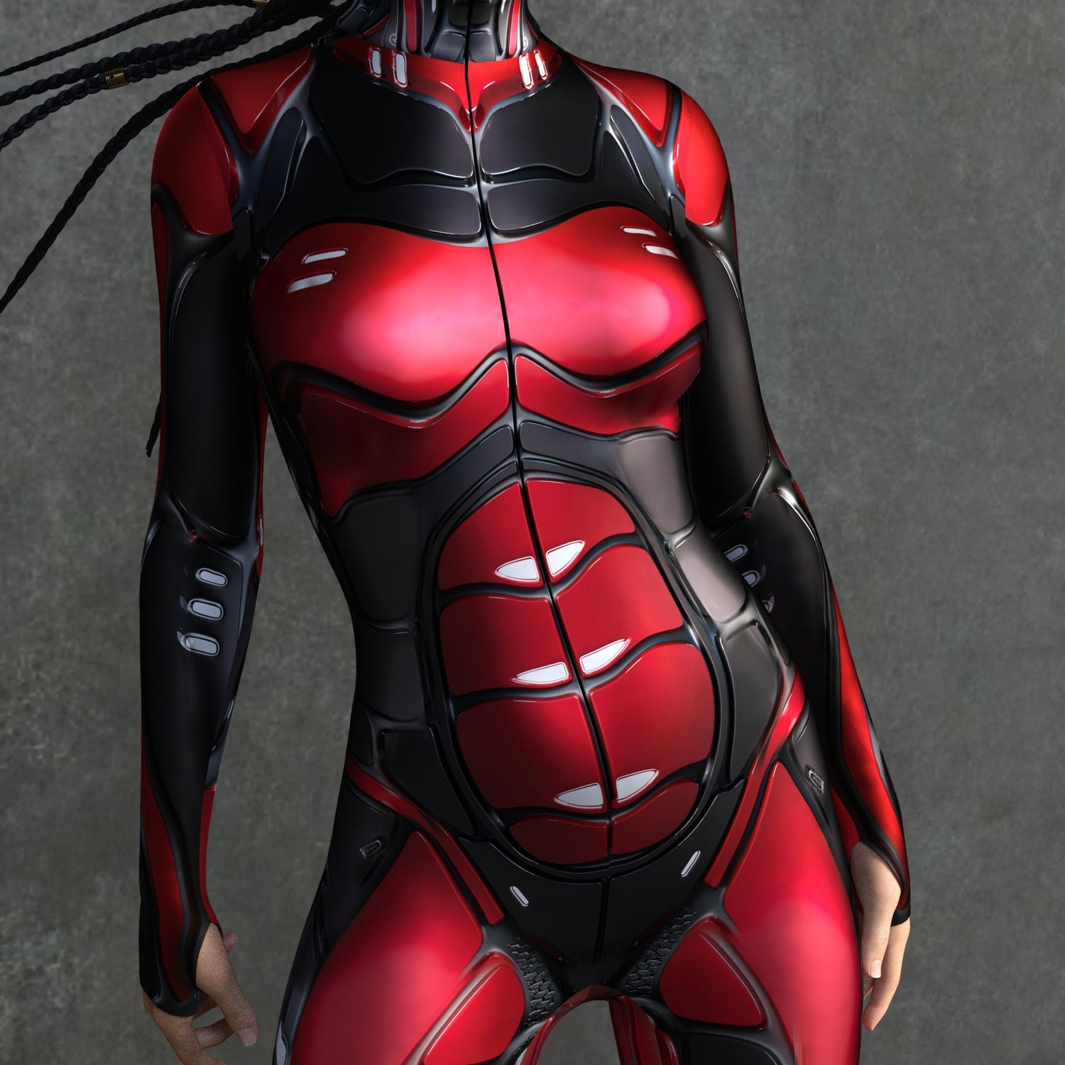 Hydrobot Red Costume Red