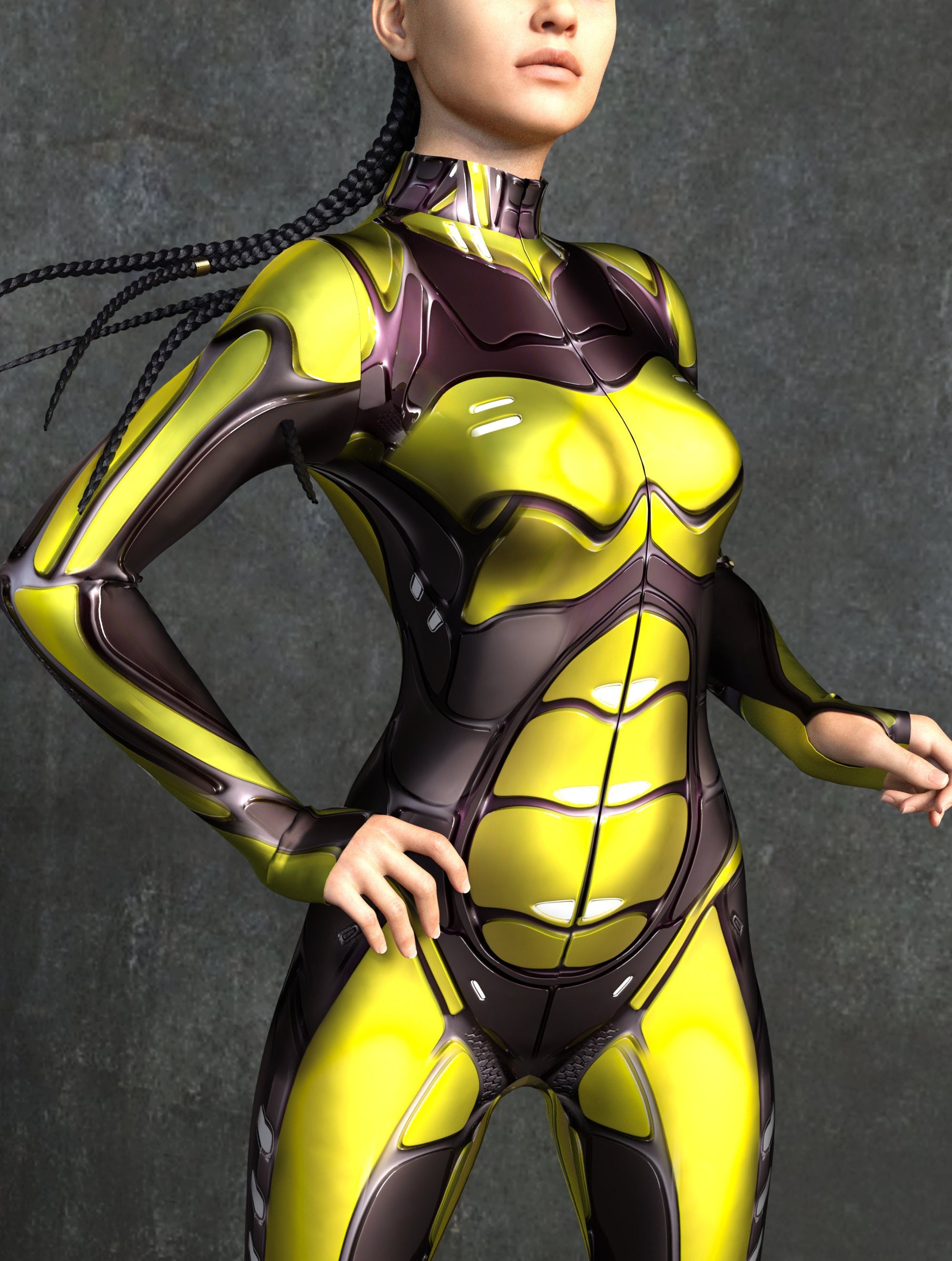 Hydrobot Yellow Costume 1