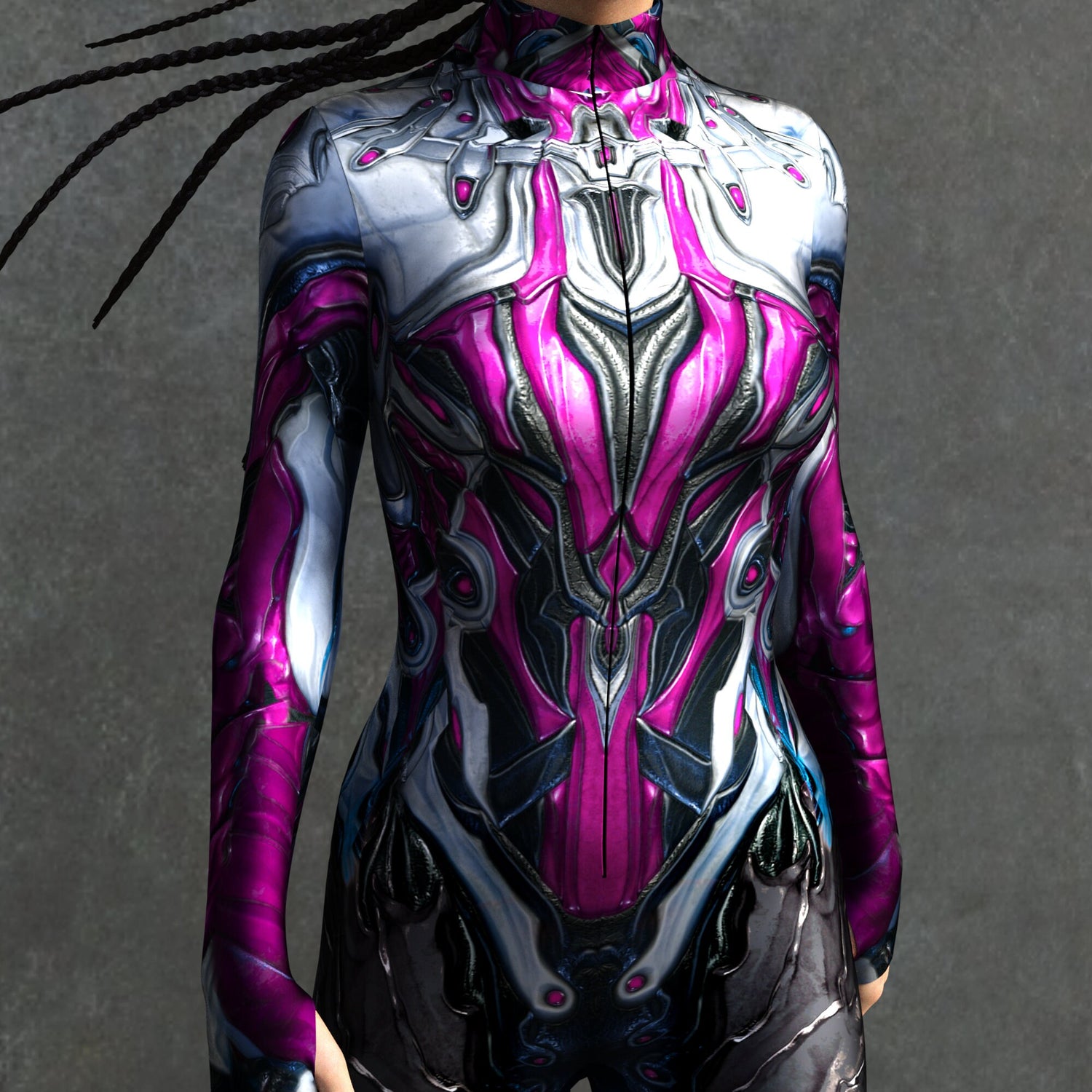 Purple Templar Costume Purple