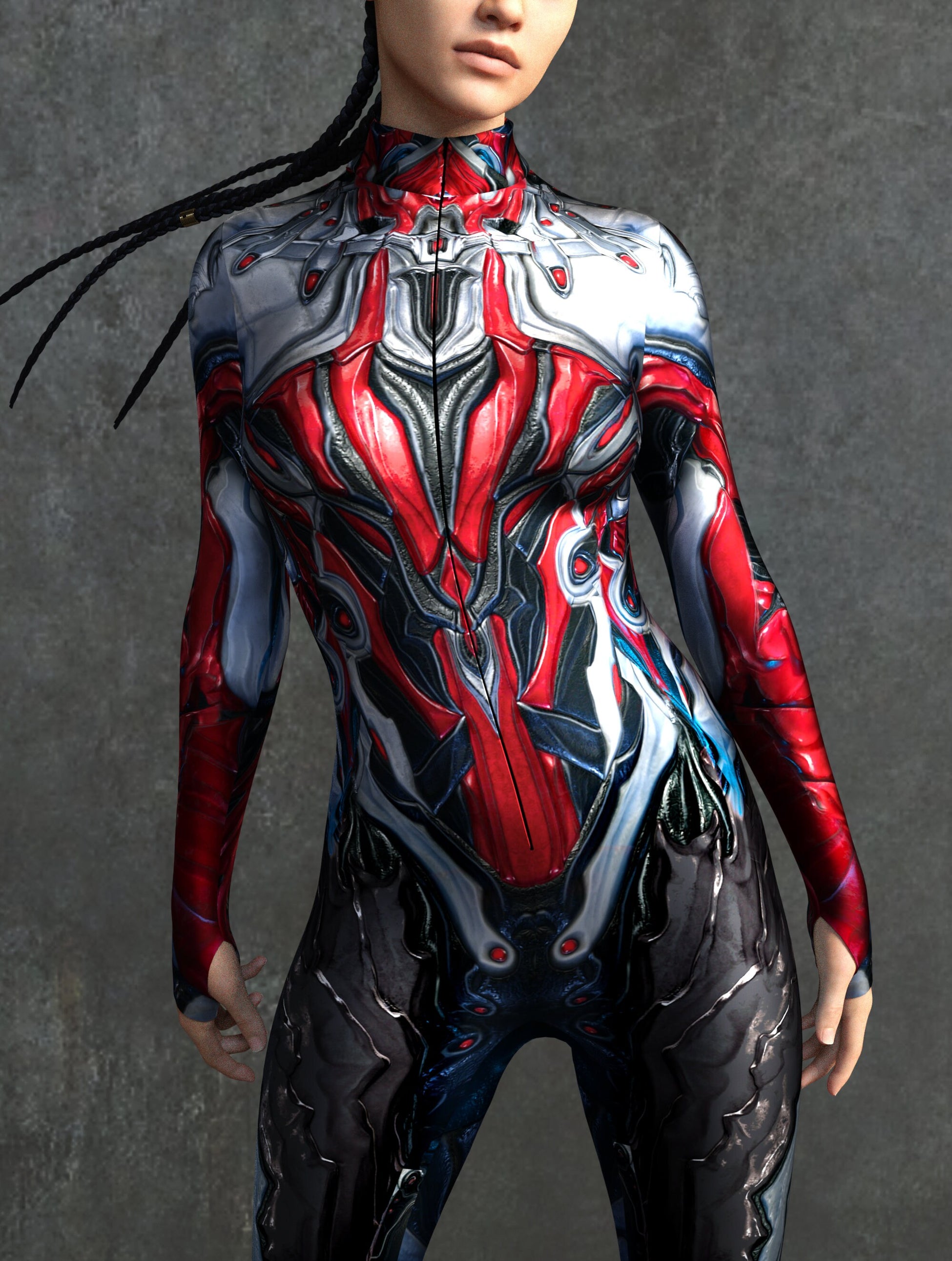 Red Templar Costume 2