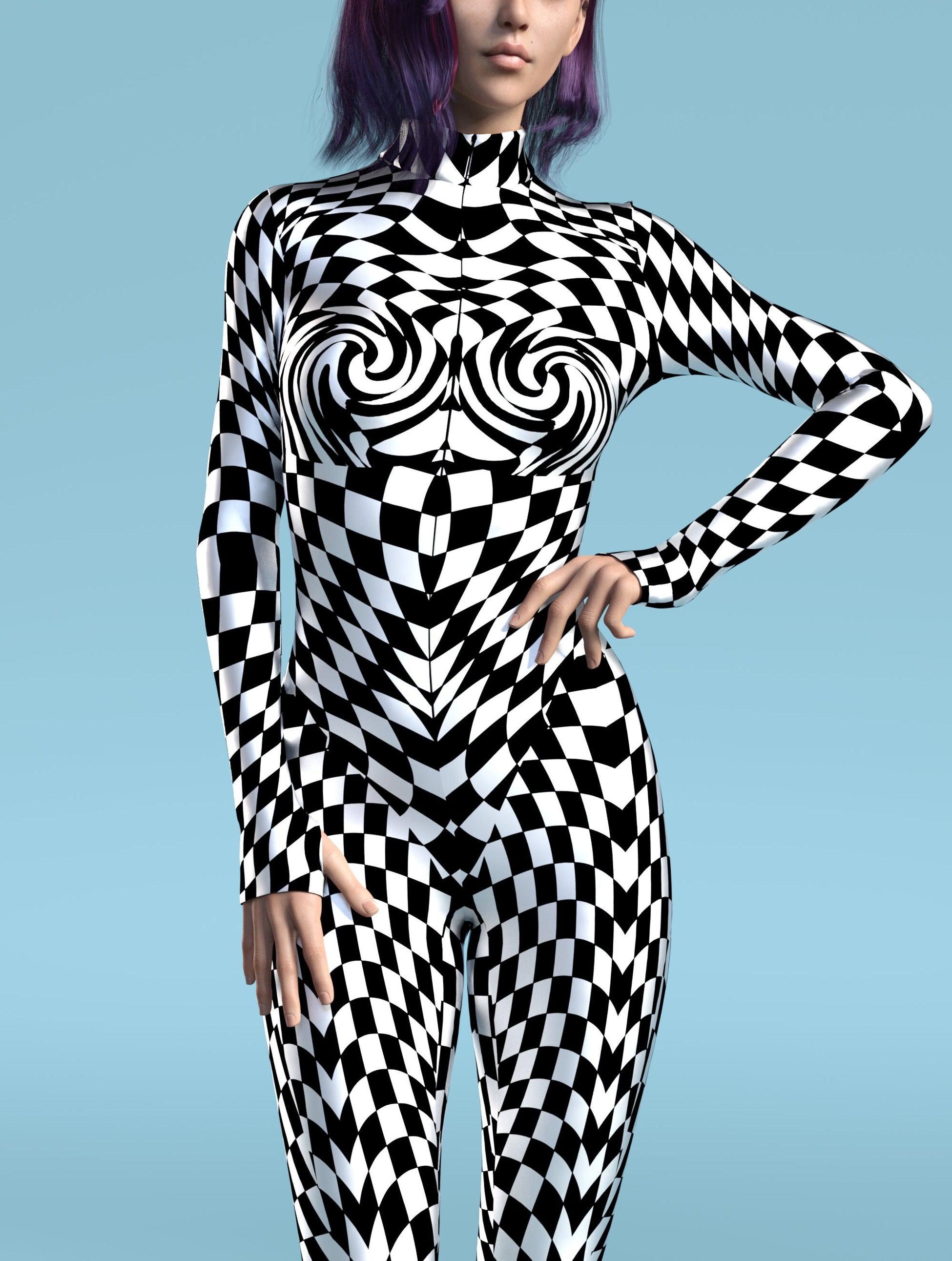 Liquid Chess Costume 1