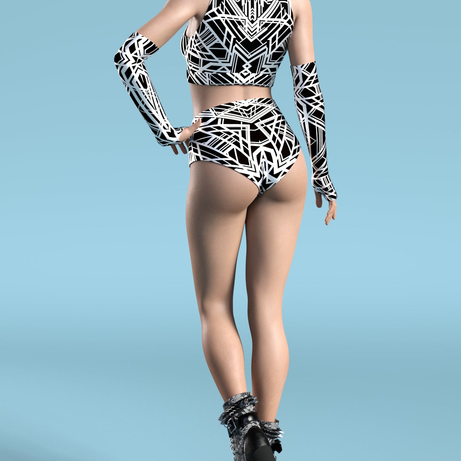 Sigual Throne Shorts Black, White