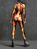 Burning Skeleton Costume