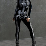 BnW Psych Skeleton Costume