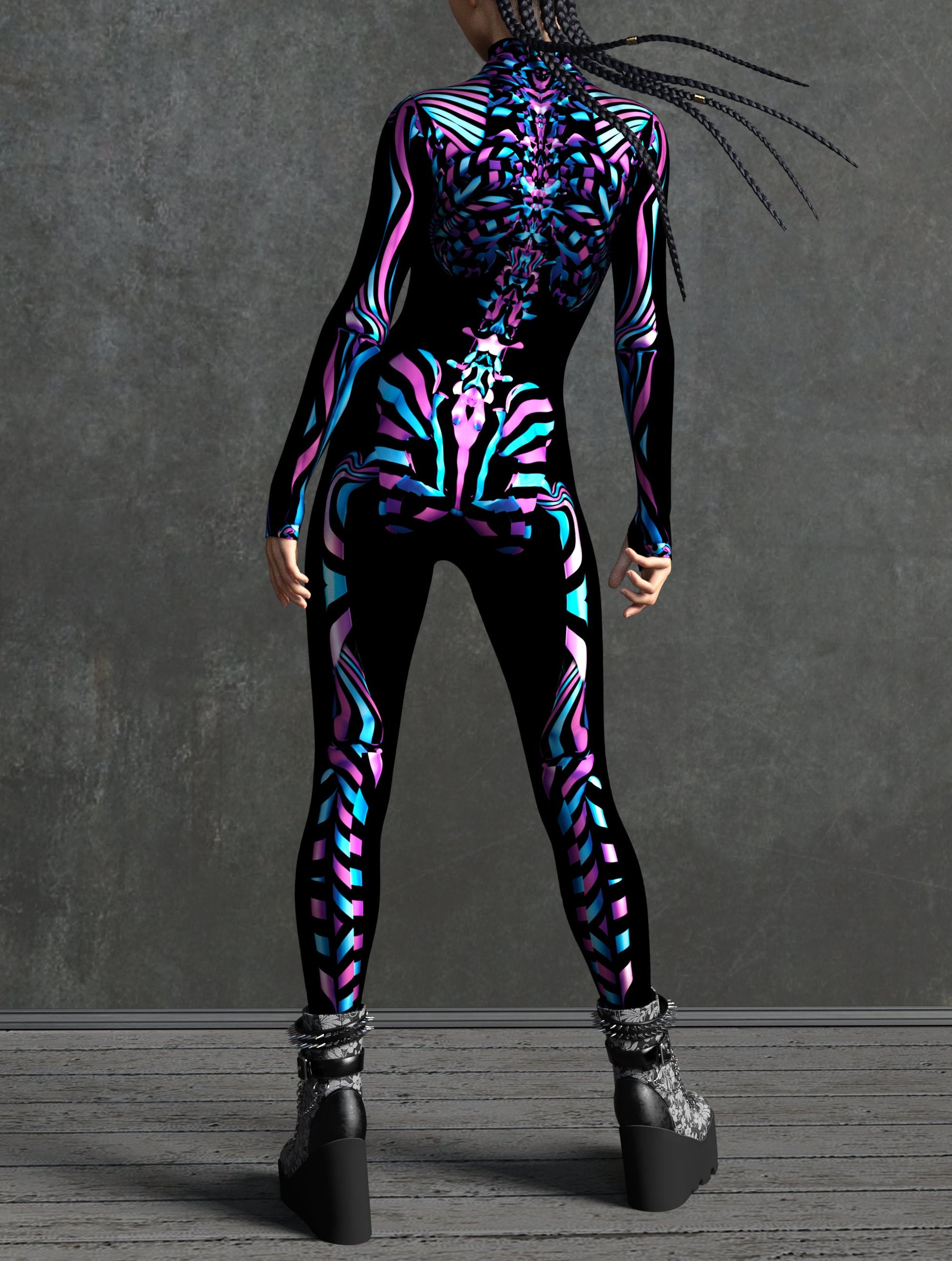 Carnivale Festing Skeleton Costume 2