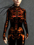 Lava Skeleton Costume