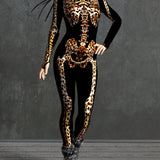 Leopard Skeleton Costume