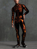 Lava Skeleton Male Costume