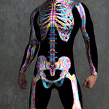 Psy Candy Skeleton Male Costume