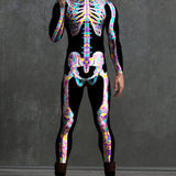 Psy Candy Skeleton Male Costume