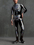 Universe Glitch Skeleton Male Costume