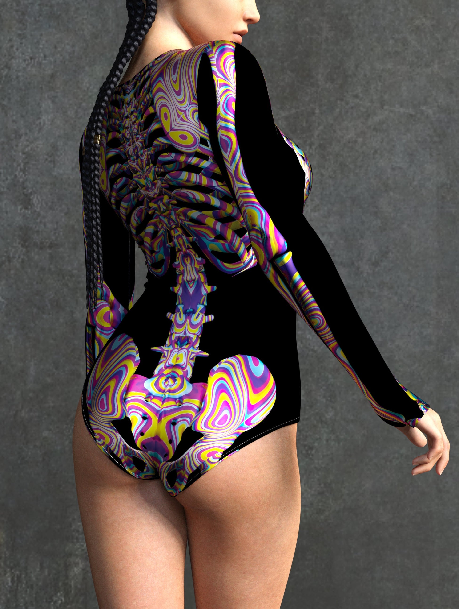 Candy Liquid Skeleton Short Body 2
