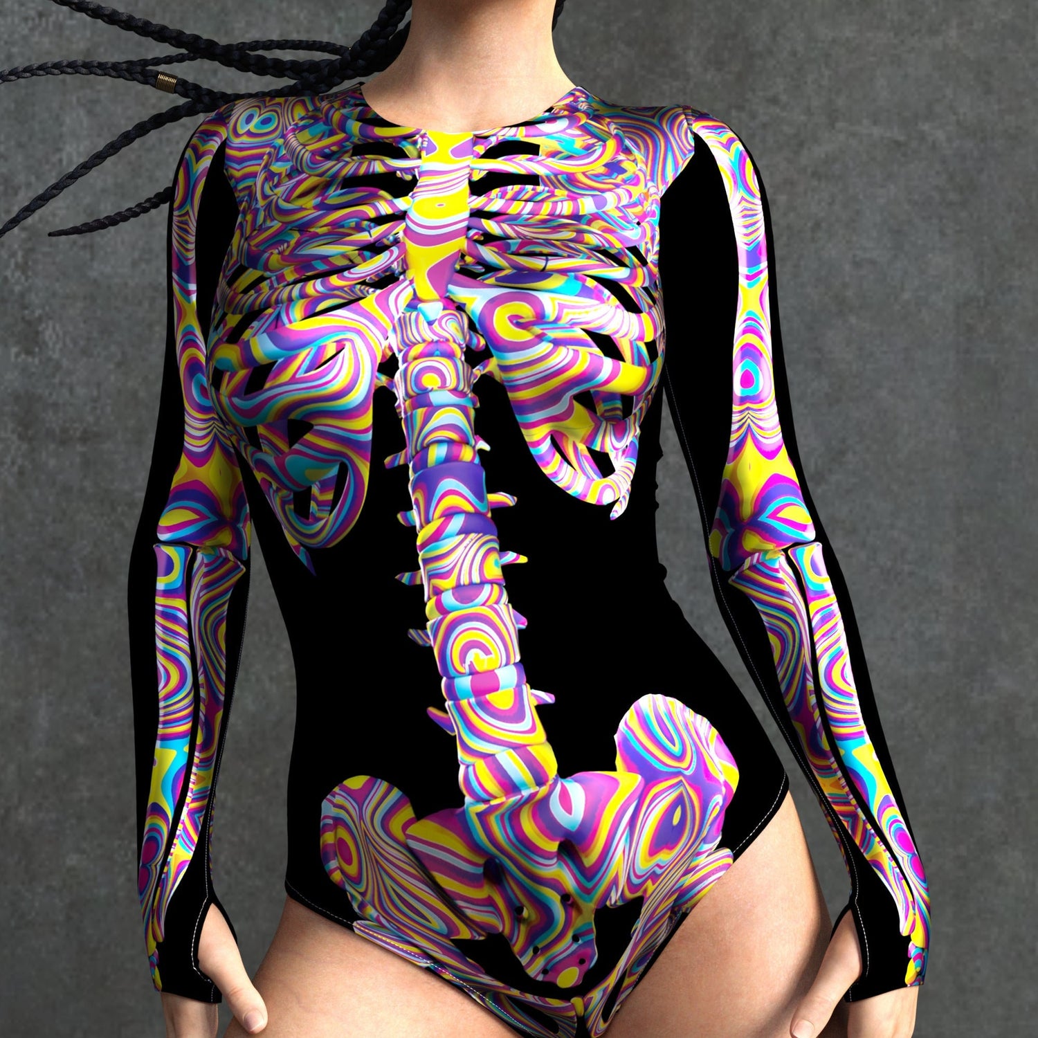Candy Liquid Skeleton Short Body