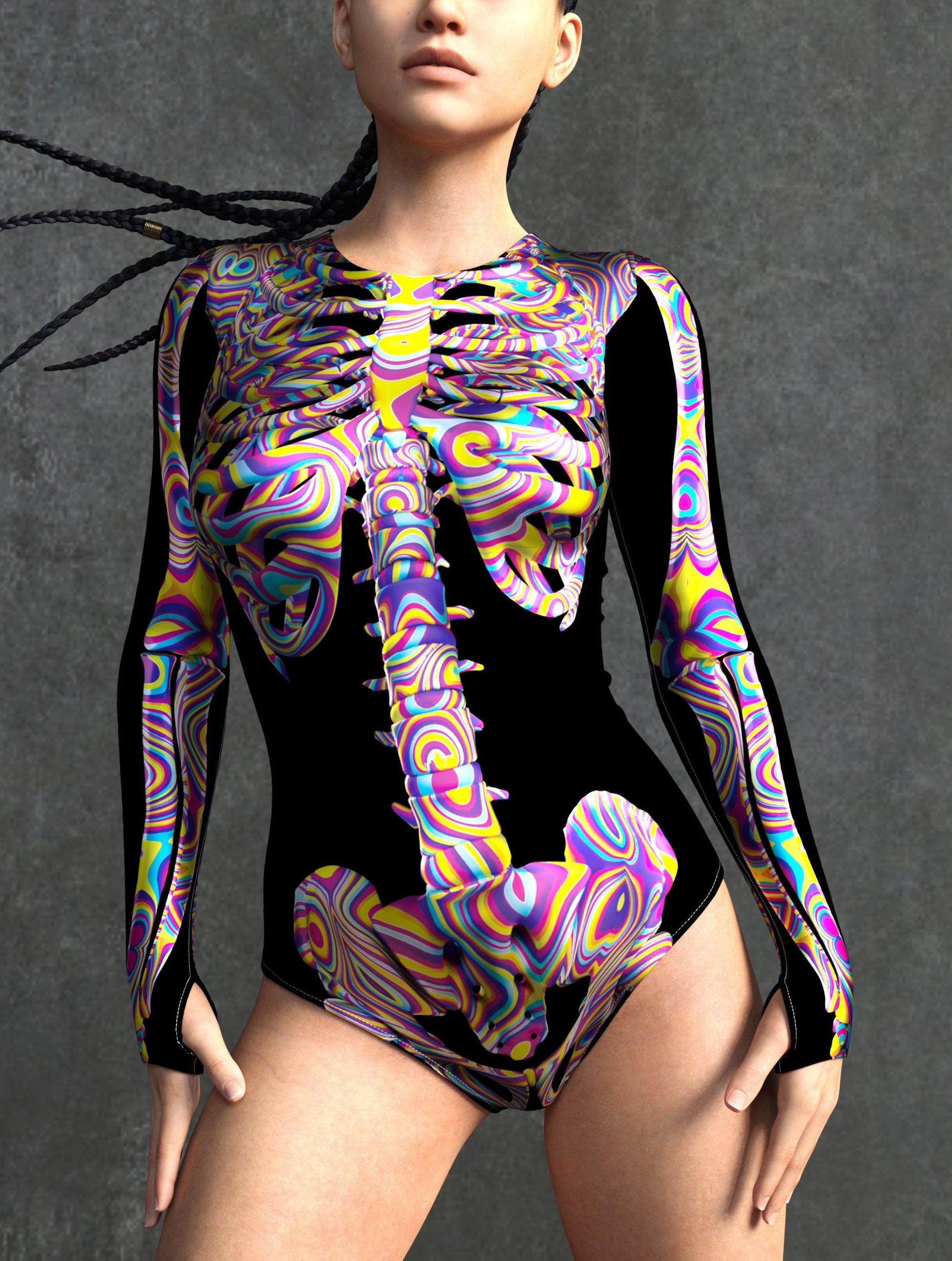 Candy Liquid Skeleton Short Body 1