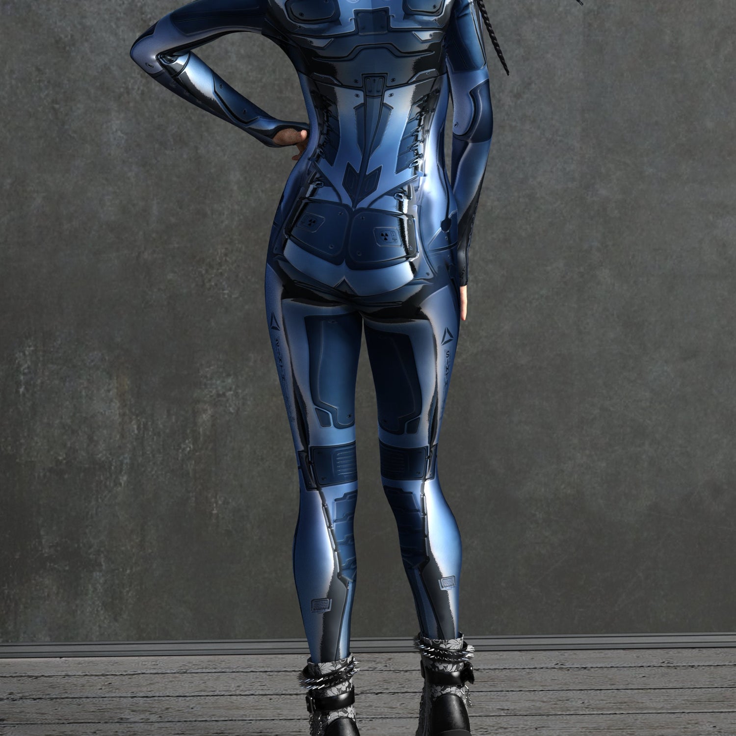 Metal Invader Costume Lycra
