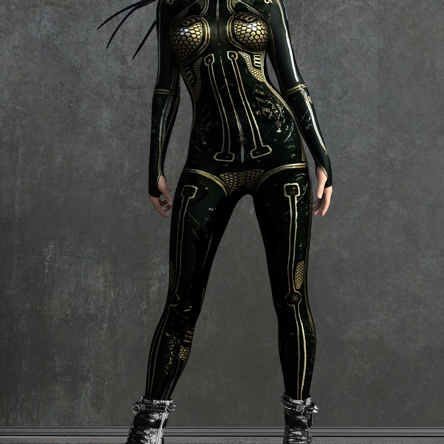 Ghost In The Cage Costume 3