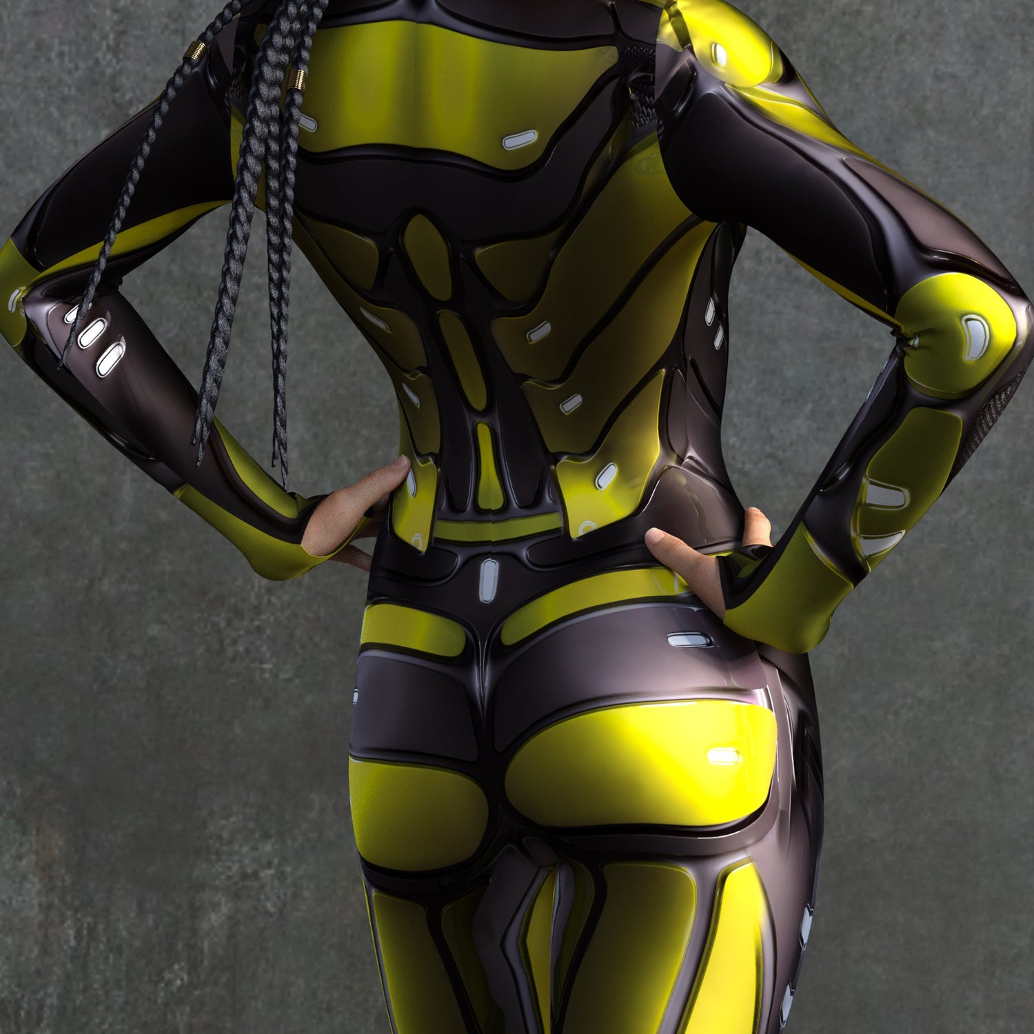 Hydrobot Yellow Costume Yellow
