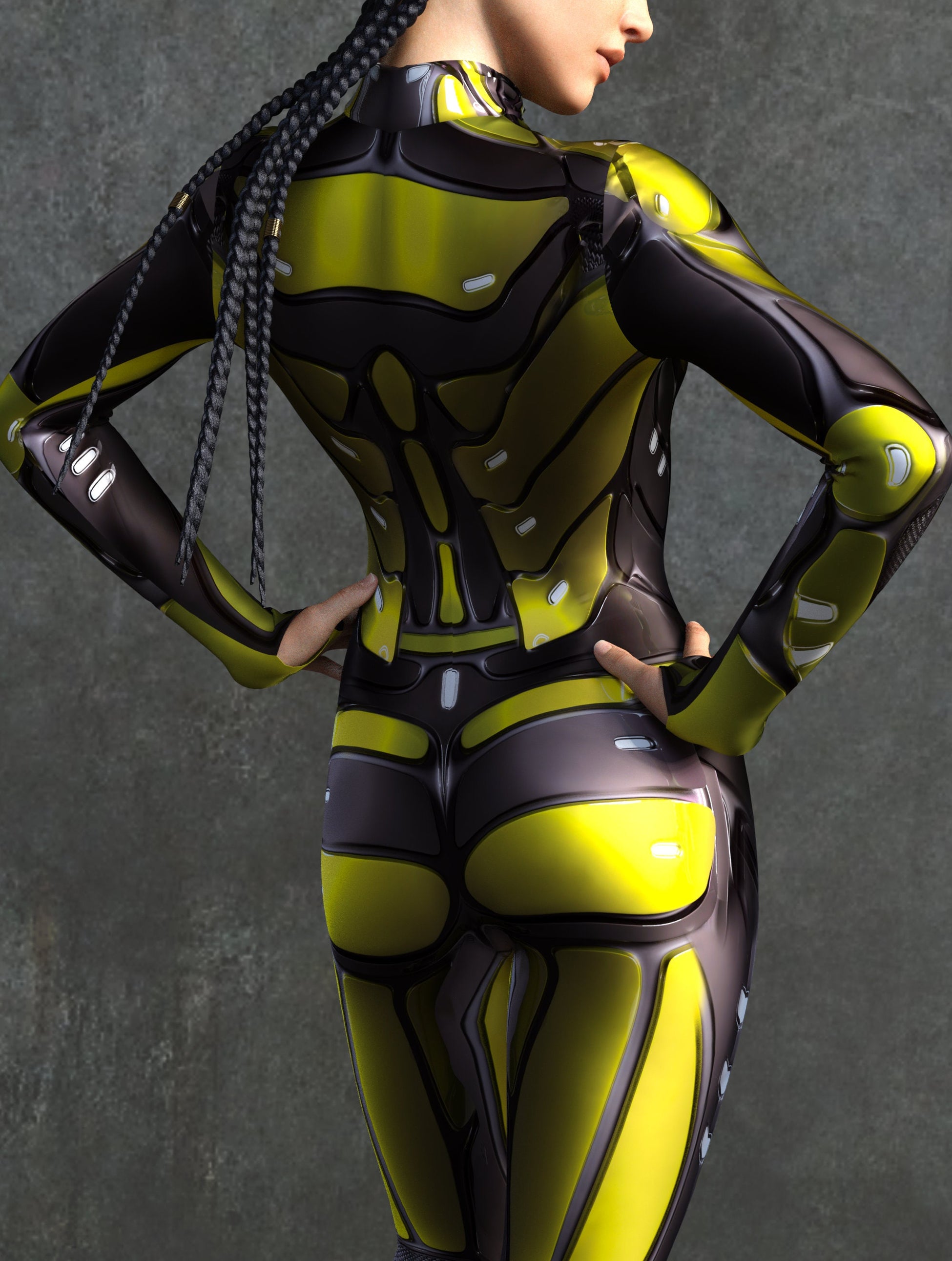 Hydrobot Yellow Costume 2