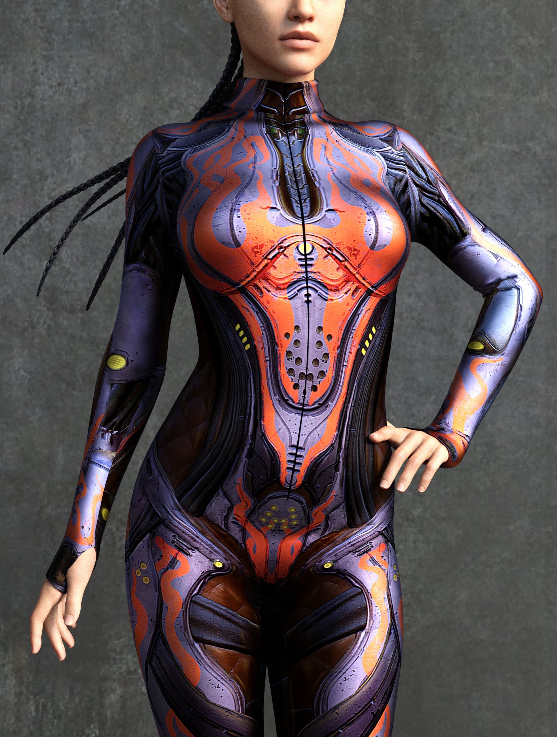 Flame P Costume 1