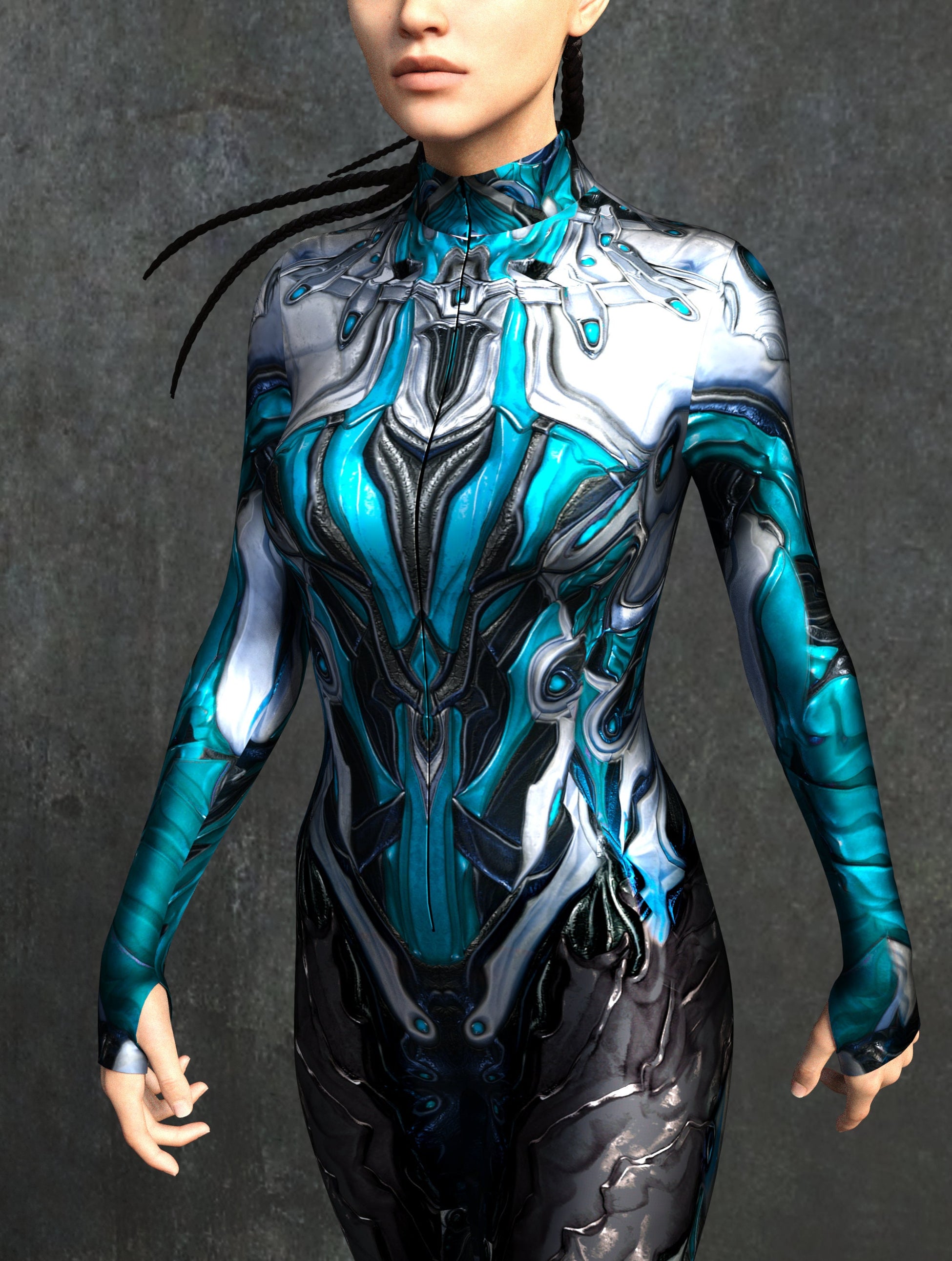 Blue Templar Costume 2