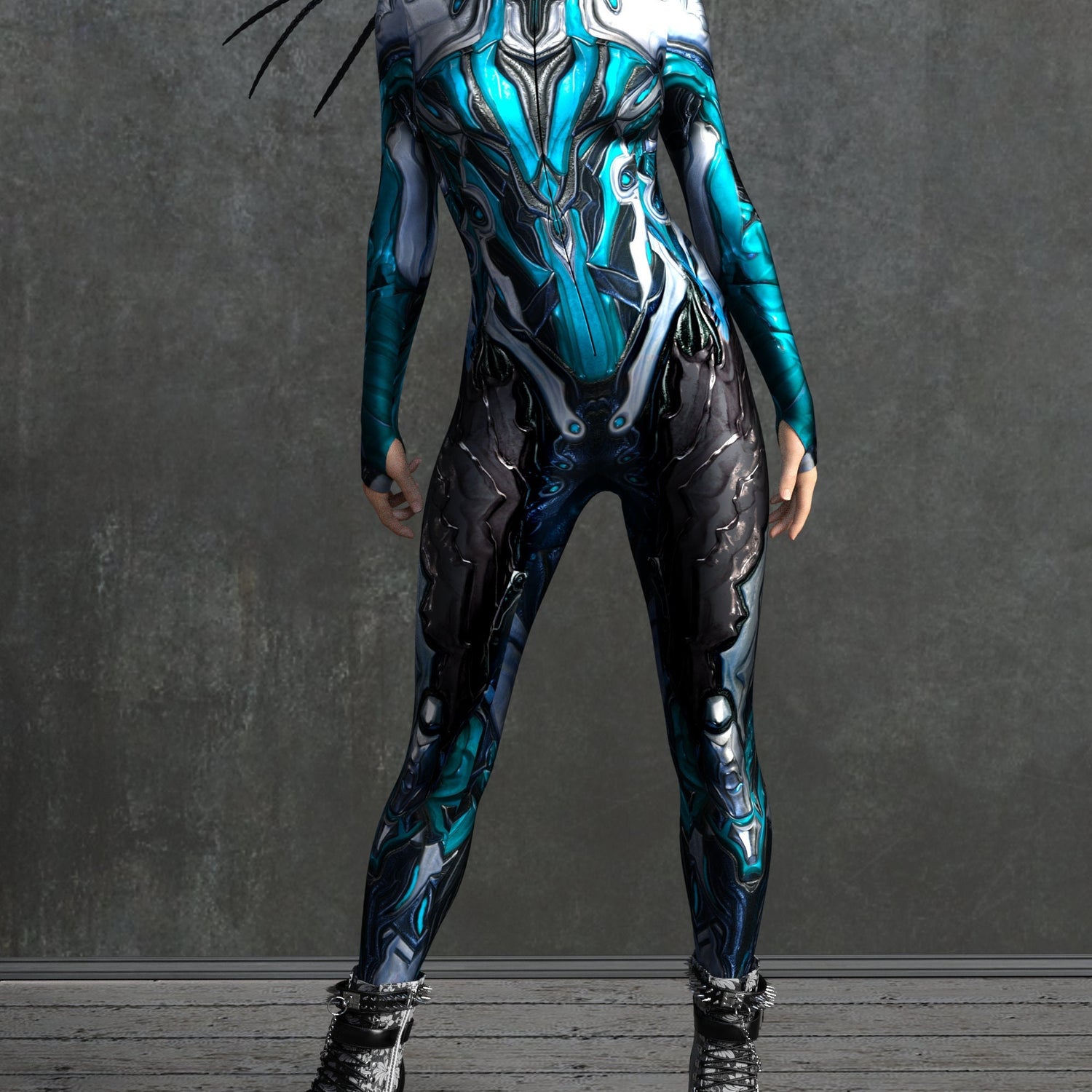 Blue Templar Costume Cosplay