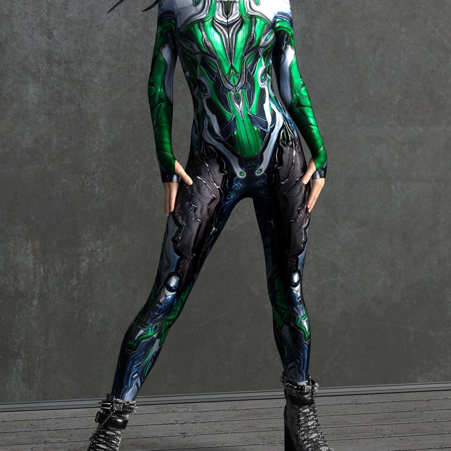 Green Templar Costume Cosplay