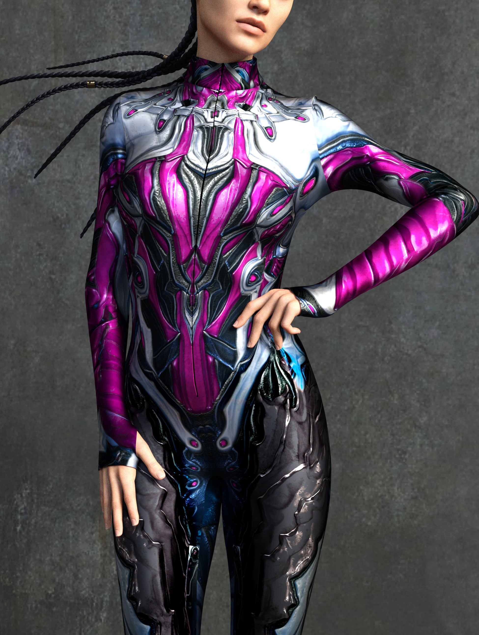 Purple Templar Costume 1
