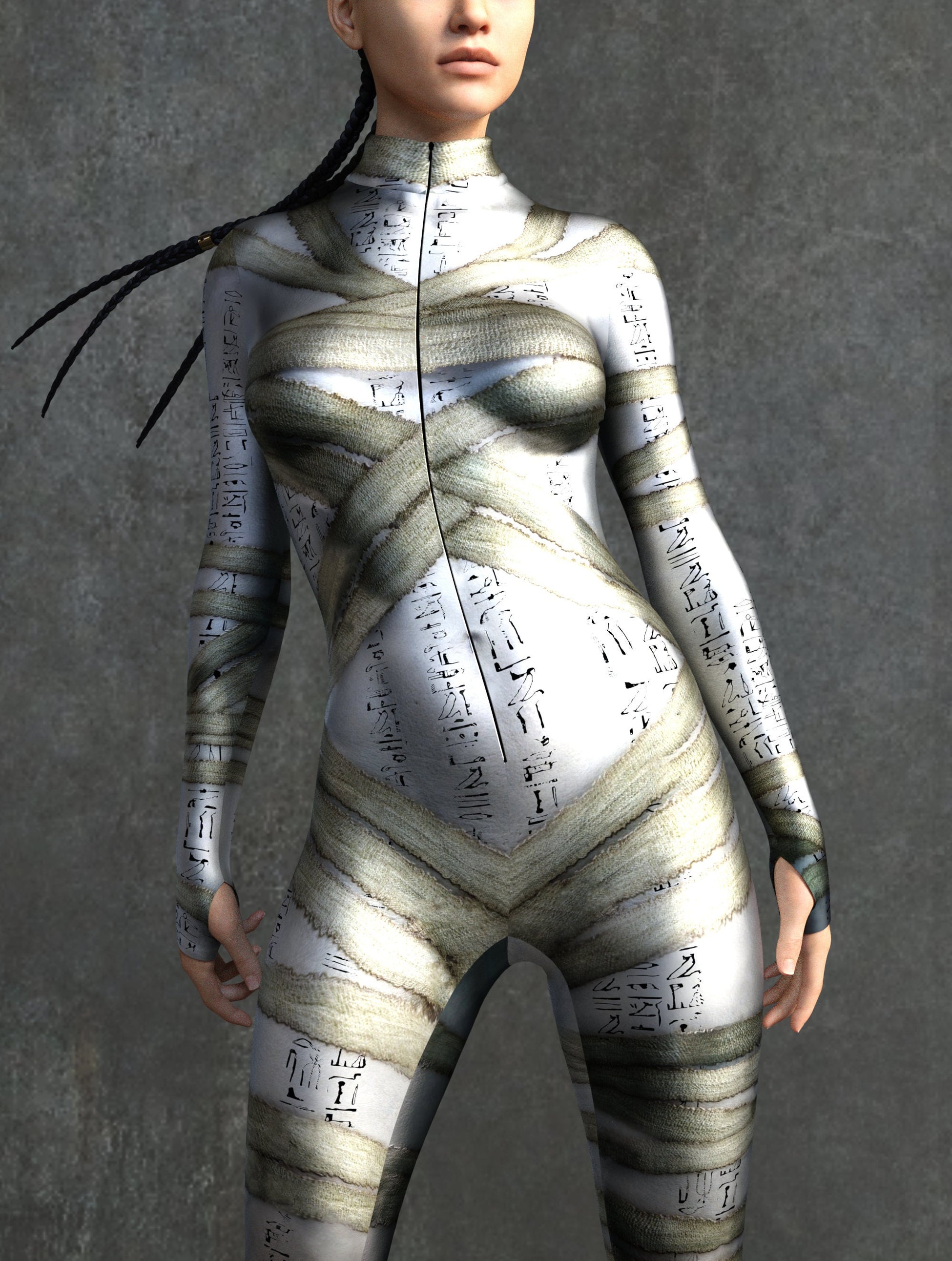 Nefertina Mumy Costume 1