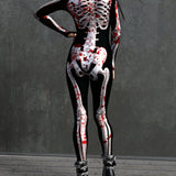 Blood Skeleton Costume