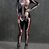 Blood Skeleton Costume